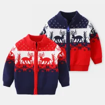 Autumn Boys' Sweater Cardigan Cartoon #Au017