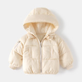 Kids cotton jacket thickening