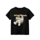 New Summer Cotton Short Sleeves Black #R01