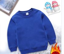 2023 Children's casual long sleeved sweater Blue #DY01
