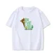 New Summer Boys' Cotton Short Sleeves White #T04