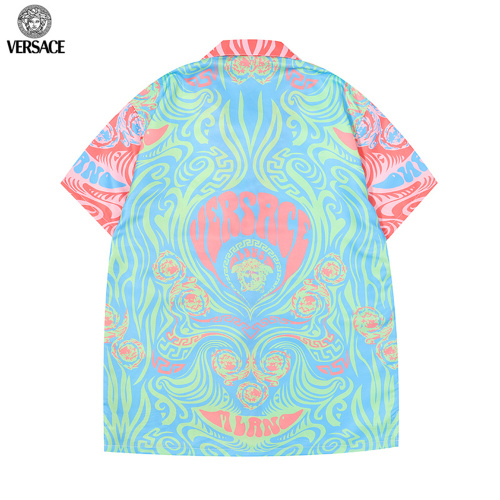 VERSACE Short Sleeved Shirts Asian Size: M-3XL