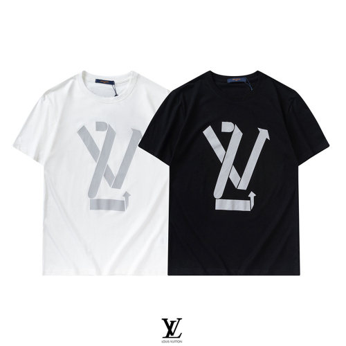 LV Print T-shirts Asian Size: S-2XL