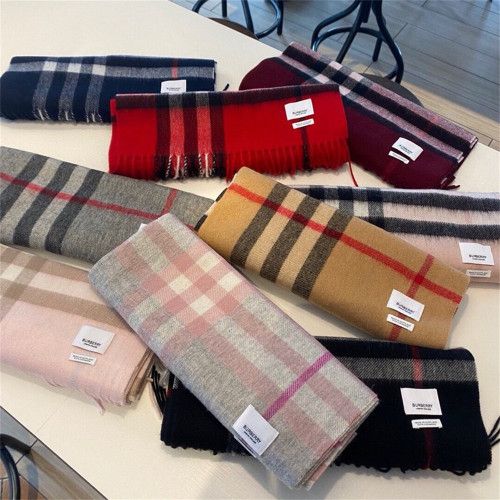 BURBERRY【7 Color】Scarves Size: 180*30CM High Quality Optional Box