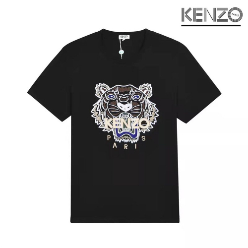 KENZO Embroidery T-shirts Asian Size: S-2XL