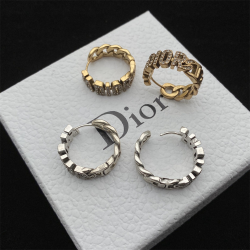 DIOR Hoop & Huggie Earrings Optional Box