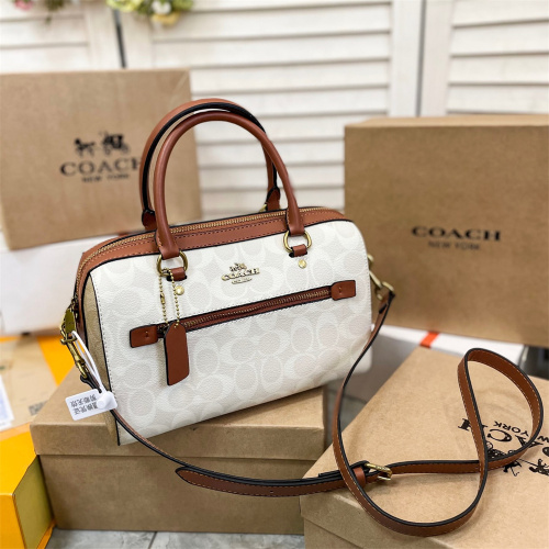 COACH Pillow / Boston Bag With Box