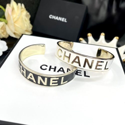 CHANEL Enamel Bangles Optional Box