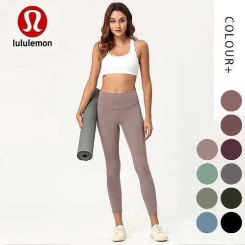 lululemon Elastic Quick Dry Yoga Pants Asian Size: S-XL