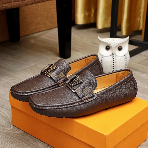 US【6-11】LV【2 Colors】Moccasin Top Quality With Box