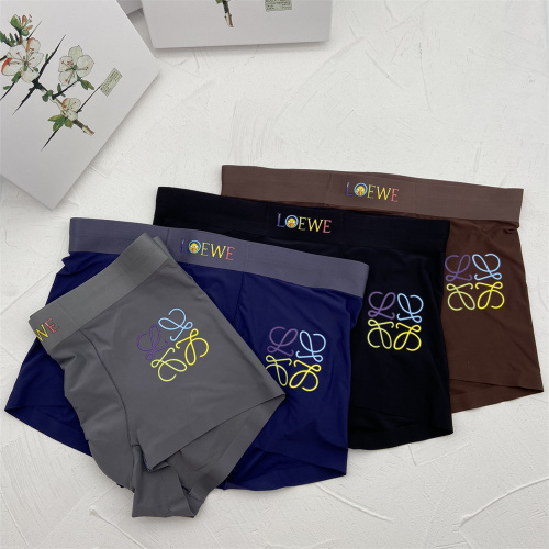 【4pcs Boxer】LOEWE Underpants Asian Size: L-3XL