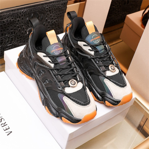 US【6-10】VERSACE【2 Color】Fashion Casual Shoes Top Quality With Box