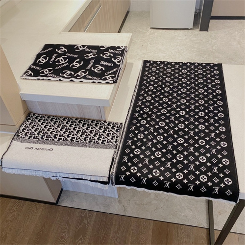 Brand Scarves Size: 180*45CM High Quality Optional Box