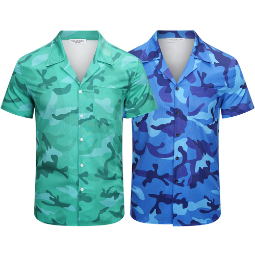 VALENTINO Short Sleeved Shirts Asian Size: M-3XL