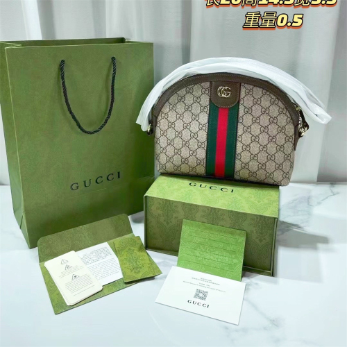 GUCCI Casual Crossbody Bag Size: 20*14.5*5.5CM Optional Box
