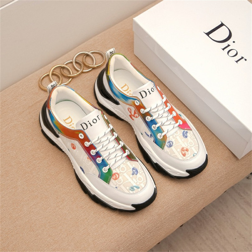 US【6-10】DIOR【3 Color】Fashion Casual Shoes Top Quality With Box