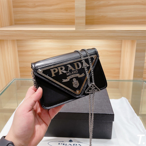 PRADA Fashion Shoulder Bags Size: 17*9.5*3.5CM Top Quality With Box