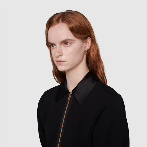GUCCI Stud Earrings Optional Box