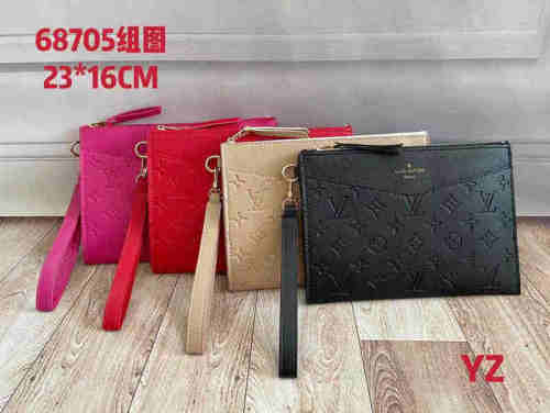 LV PU Material Clutch bag wallet Size: 23*16CM No Box xyz21091421