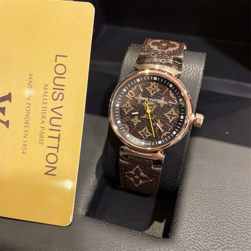 Size【32MM】LV Quartz-Battery Watches