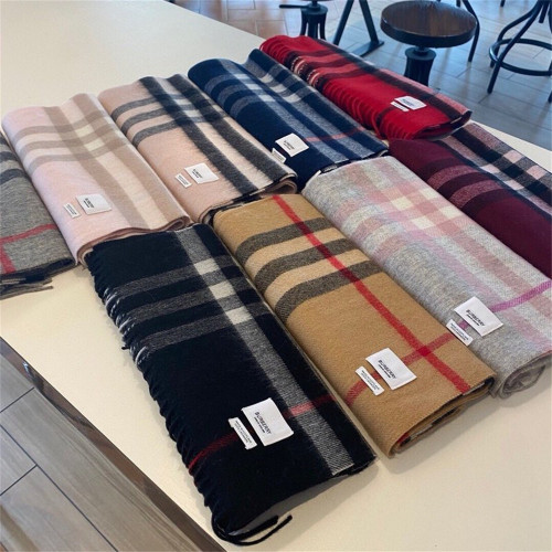 BURBERRY【7 Color】Scarves Size: 180*30CM High Quality Optional Box