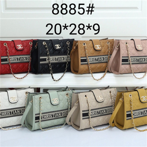 【20*28*9CM】DIOR Casual Shoulder Bag Optional Gift Box