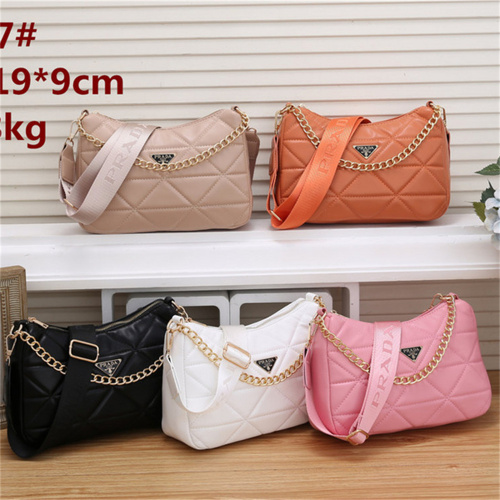 【26*19*9CM】PRADA Casual Crossbody Bag Optional Gift Box