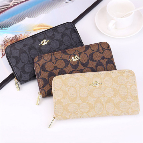 【20*10*3CM】COACH Zipper Wallet With Box