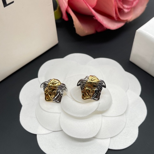 VERSACE Stud Earrings Optional Box