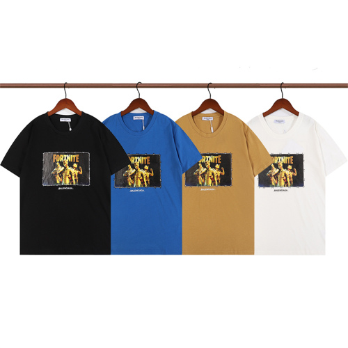 BALENCIAGA Print T-shirts Asian Size: S-2XL