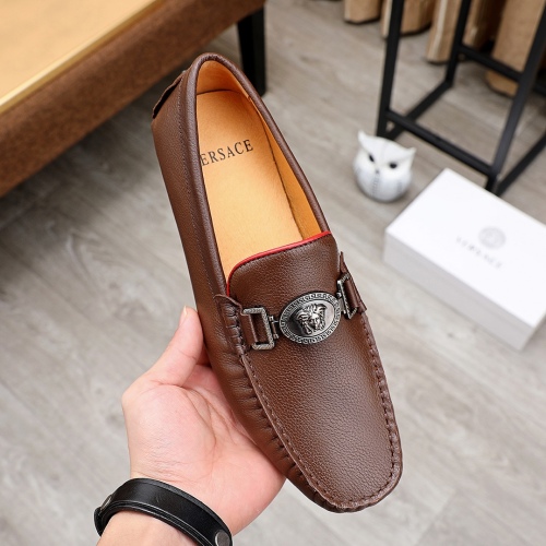 US【6-11】VERSACE【2 Colors】Moccasin Top Quality With Box