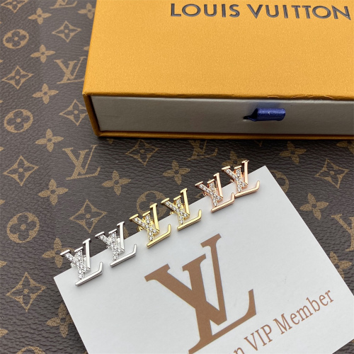 LV Stud Earrings Optional Box
