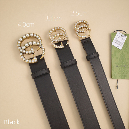 GUCCI Belt Optional Box High-Quality Cowhide Material
