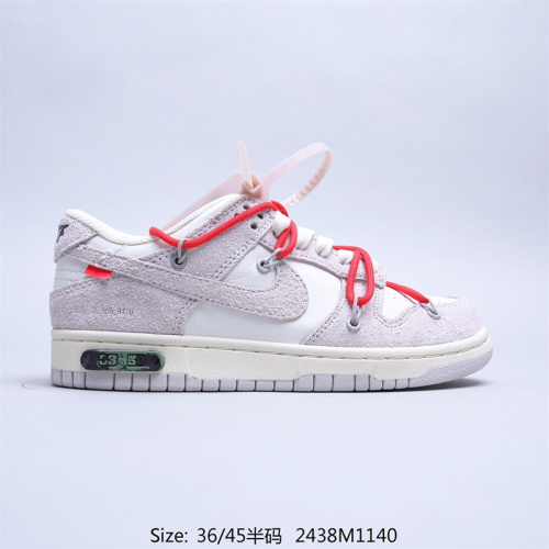 【Off-White】6 Color Suede SB Dunk Low High Quality Size: 36-45 With Box