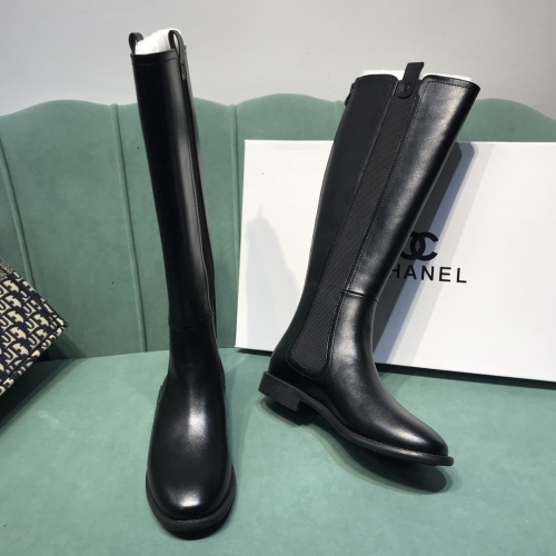 CHANEL【2 Color】Boots Size: 35-40 With Box