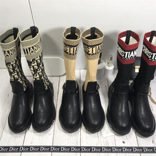 DIOR【3 Color】Boots Size: 35-40 With Box