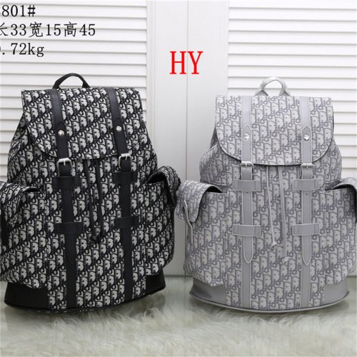 【33*15*45CM】DIOR Backpack Optional Gift Box
