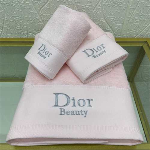 DIOR【6 Color】Bath Towel Set High Quality With Box