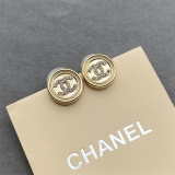 CHANEL Stud Earrings Optional Box