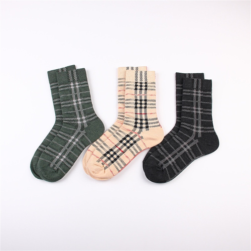 【3 Pairs Boxer】BURBERRY Socks
