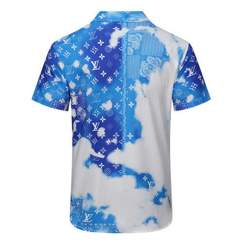 LV Short Sleeved Shirts Asian Size: M-3XL