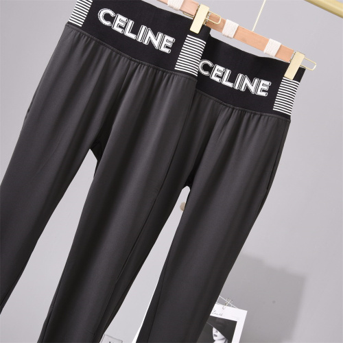 CELINE Yoga Pants Elastic Leggings Asian Size: S-2XL