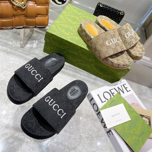 US【5-11】GUCCI Slippers With Box