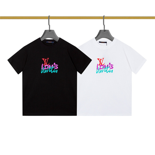 LV Print T-shirts Asian Size: S-2XL