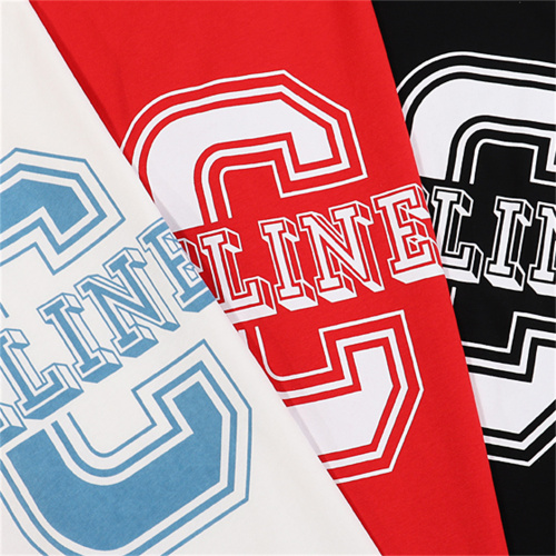 CELINE Print T-shirts Asian Size: S-2XL