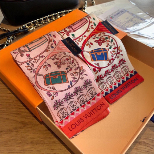 LV【2 Color】Ribbon Size: 7*120CM Optional Box