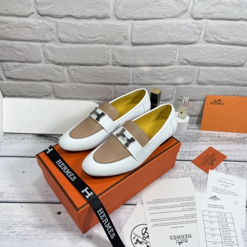 US【5-10】HERMES【2 Color】Women's Loafers With Box