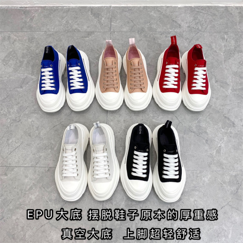 US【5-8.5】Alexander Mcqueen Women's Fashion Casual Shoes With Box