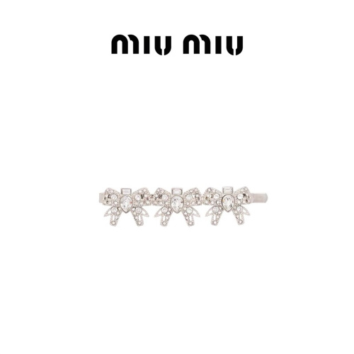 MIU MIU Hair Clips Optional Box