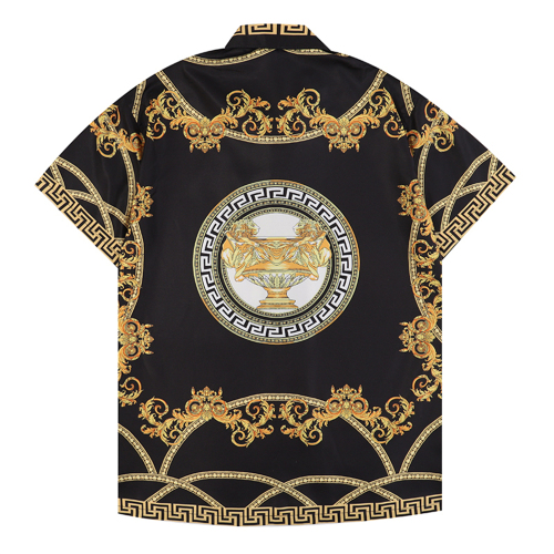VERSACE Short Sleeved Shirts Asian Size: M-3XL